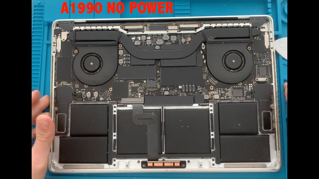 MacBook Pro A1990 НЕТ ПИТАНИЯ и чистка
