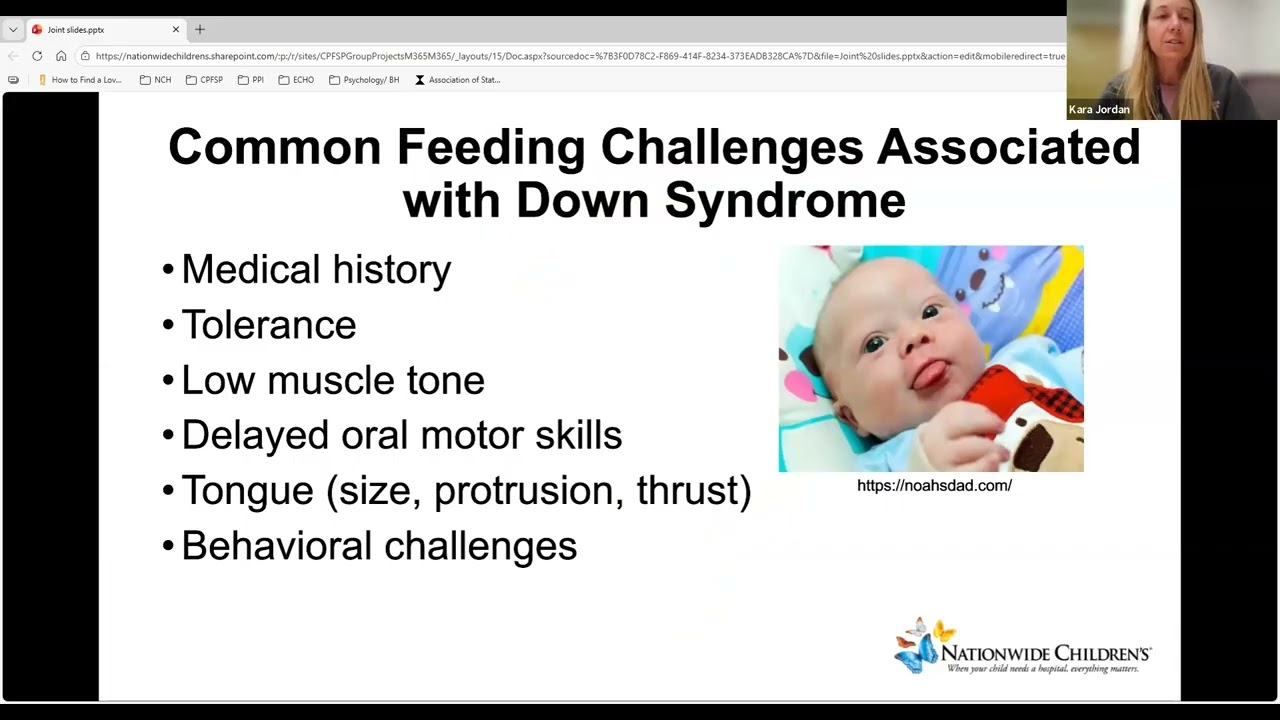 A Comprehensive Feeding Approach for Children with Down Syndrome