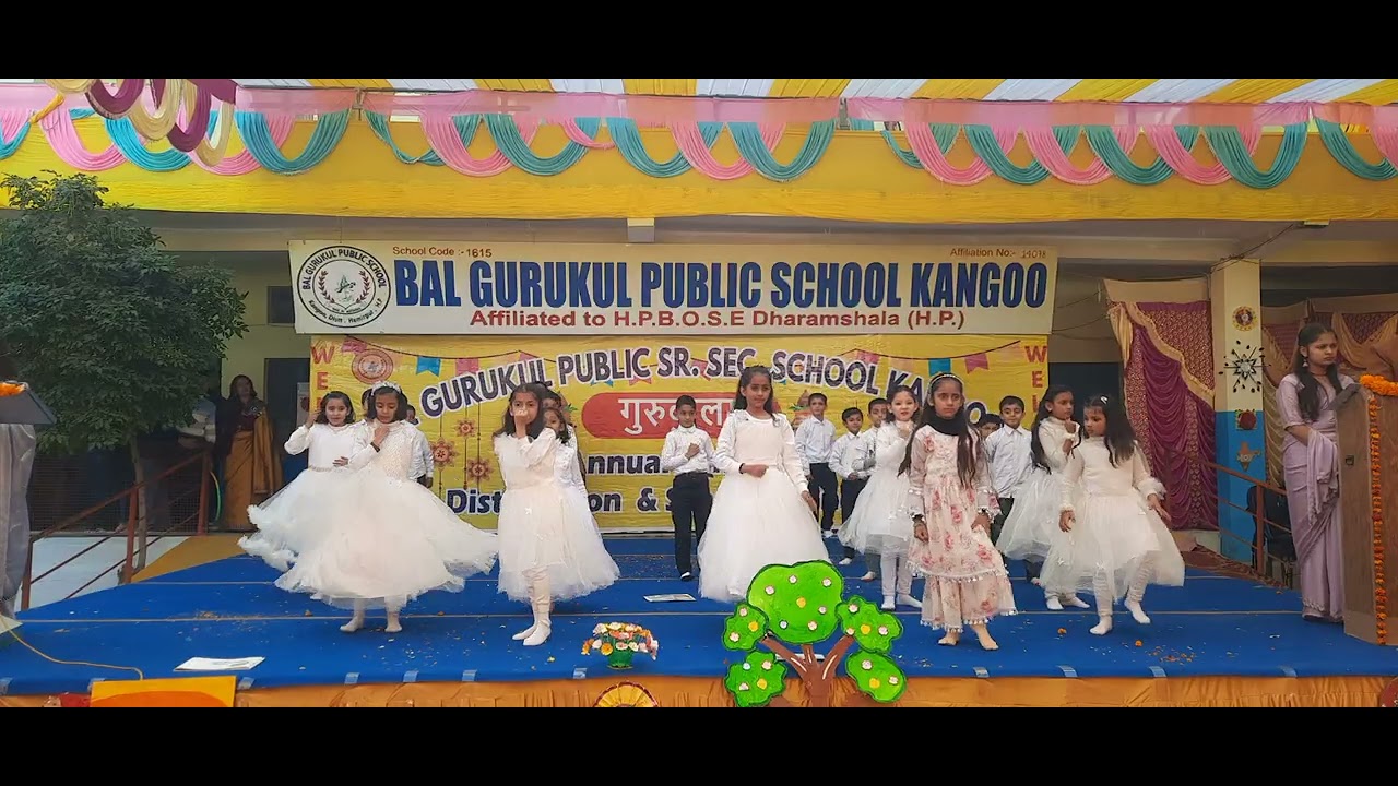 Hearttouching performance by 3rd class students of Bal Gurukul Public School Kangoo  ❤❤❤