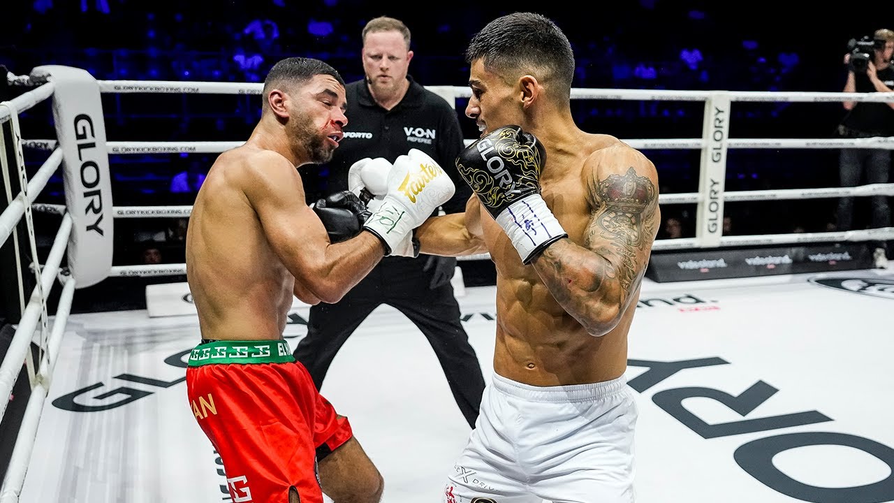 Andre Santos' INSANE KO in his GLORY debut!