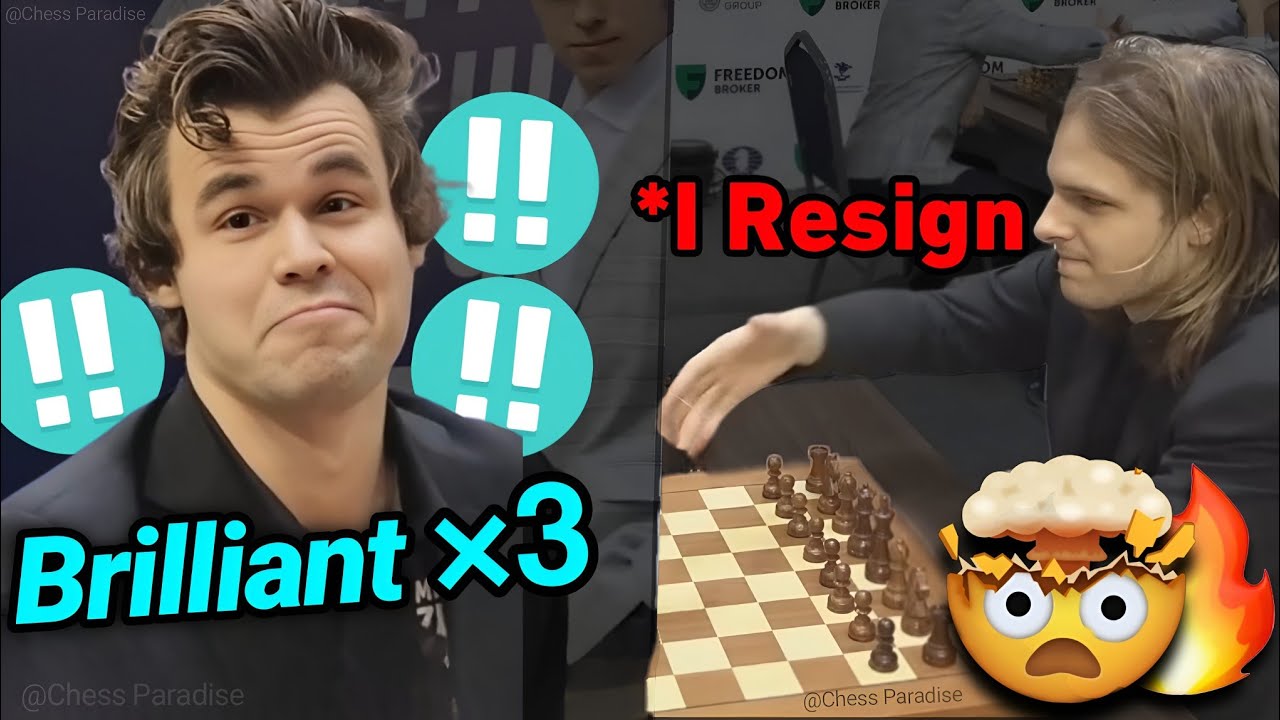 Magnus Carlsen Sacrificed EVERYTHING🔥... Shocking! 🤯