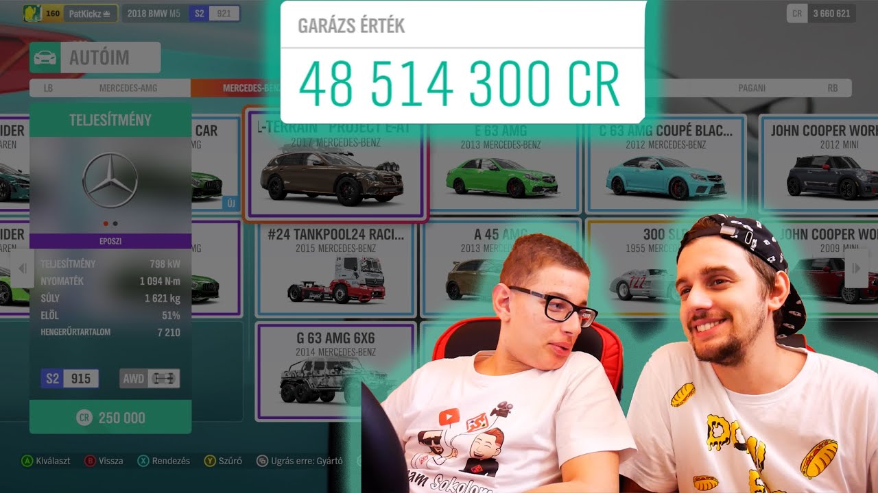 3 Hét, 163 Autó | 🚗Garage Tour #1 | 🚗Forza Horizon 4 #1