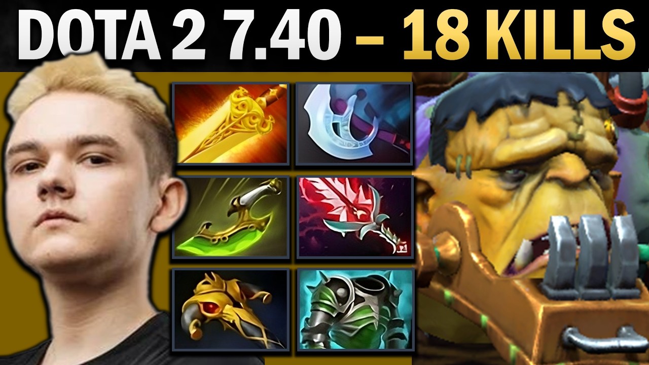 Alchemist Pro Carry with Bloodthorne and Manta - Dota Gameplay