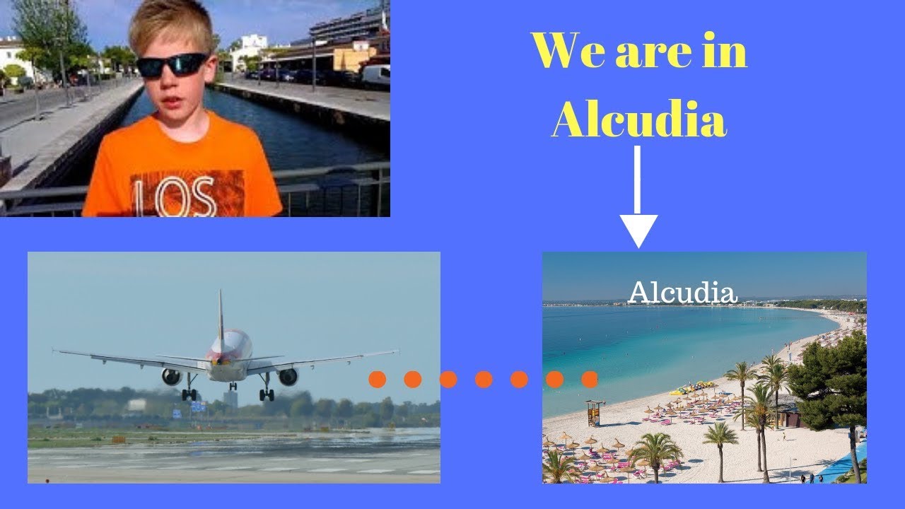 We are in ALCUDIA!!!!!!