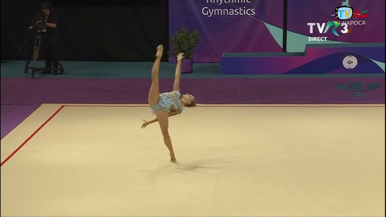 Yana Striga (BLR) Hoop - World Challenge Cup Cluj-Napoca 2021