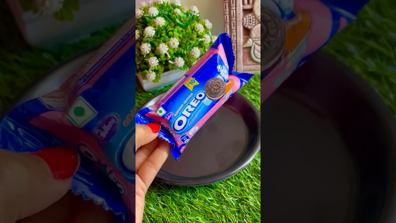 Oreo Strawberry 🍓 Ice Cream 😍🍦 #shorts #icecream #viral #asmr #shortvideo