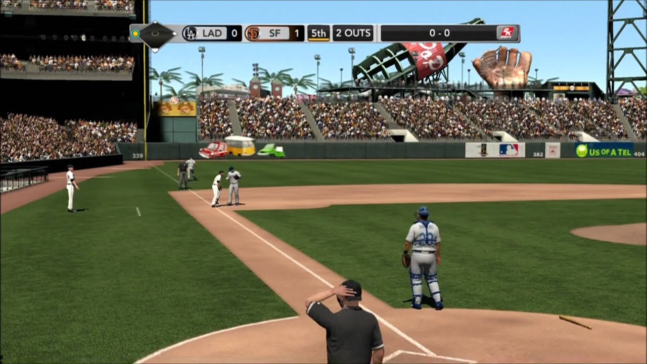 MLB 2K11: Los Angeles Dodgers vs. San Fransisco Giants - Viewer Request
