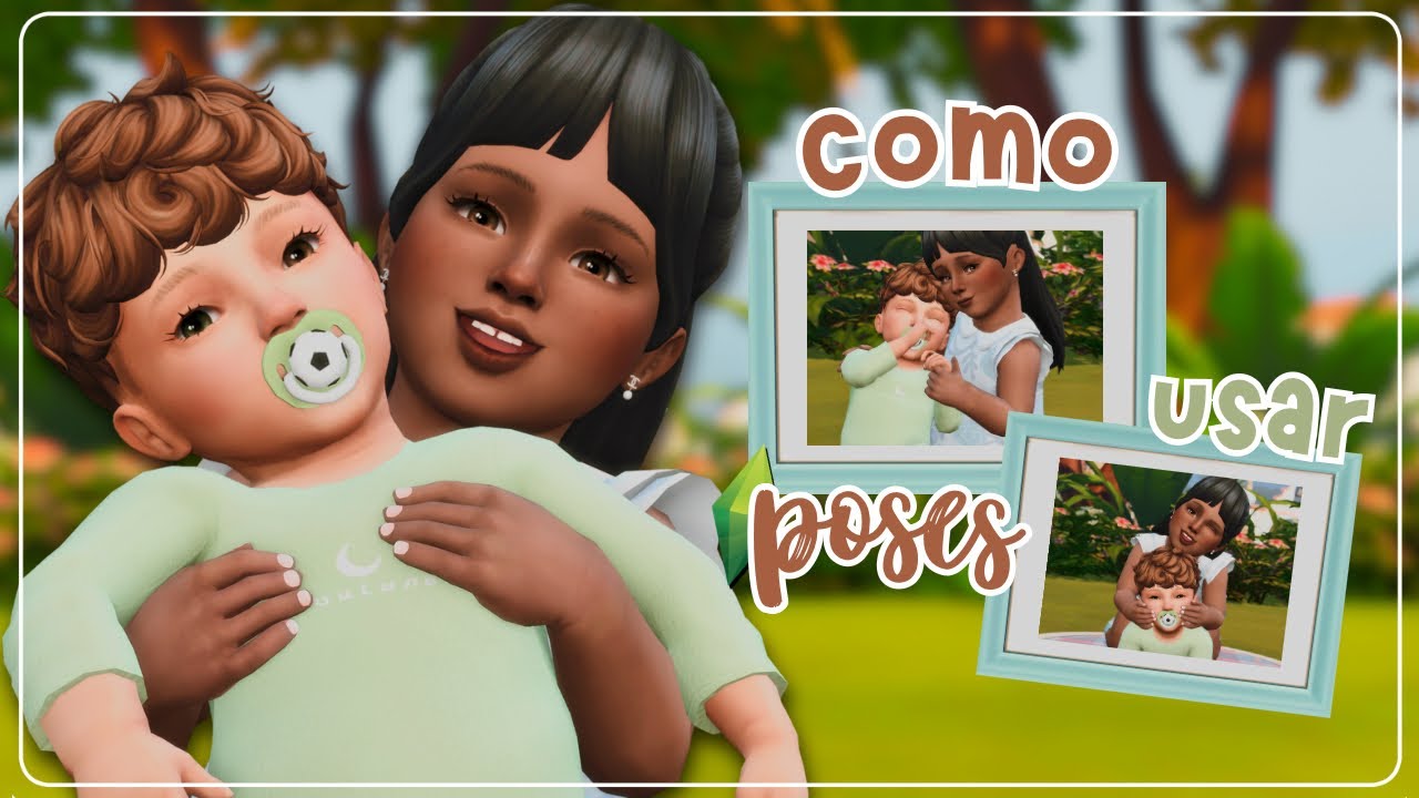 Como USAR POSES e ter fotos LINDAS✨ no The Sims 4 | CattSims