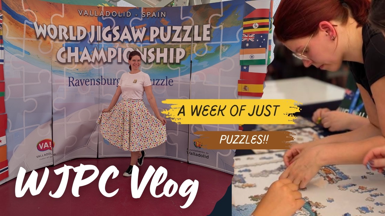 World Jigsaw Puzzle Championship Vlog | From Prelims to Finals