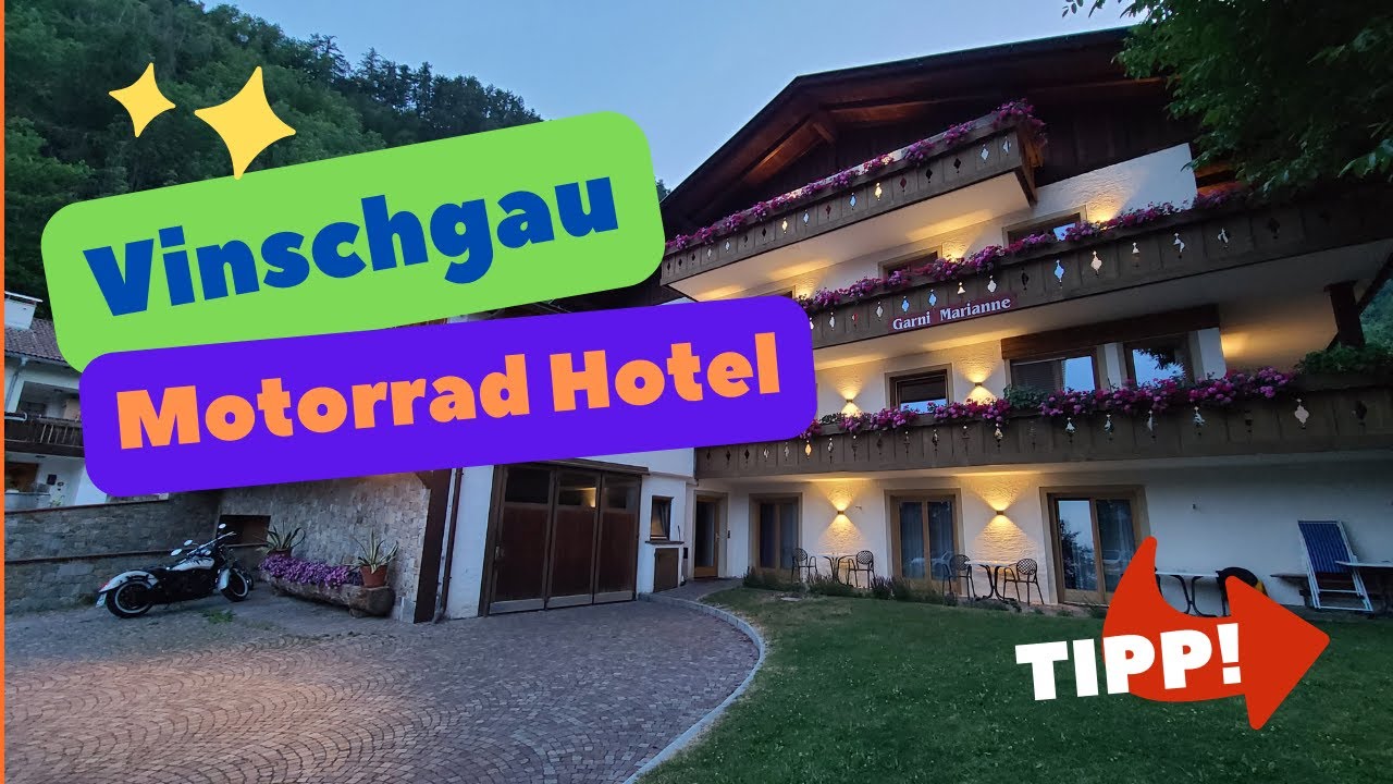 TIPP | Mit Motorrad im Vinschgau | Hotel in Schleis | Mals | S&uuml;dtirol