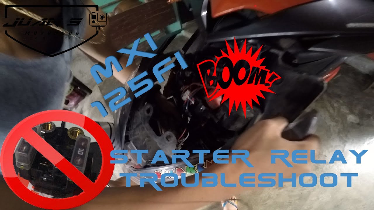 Starter relay Troubleshoot | MXI 125fi | Yamaha Sirain?