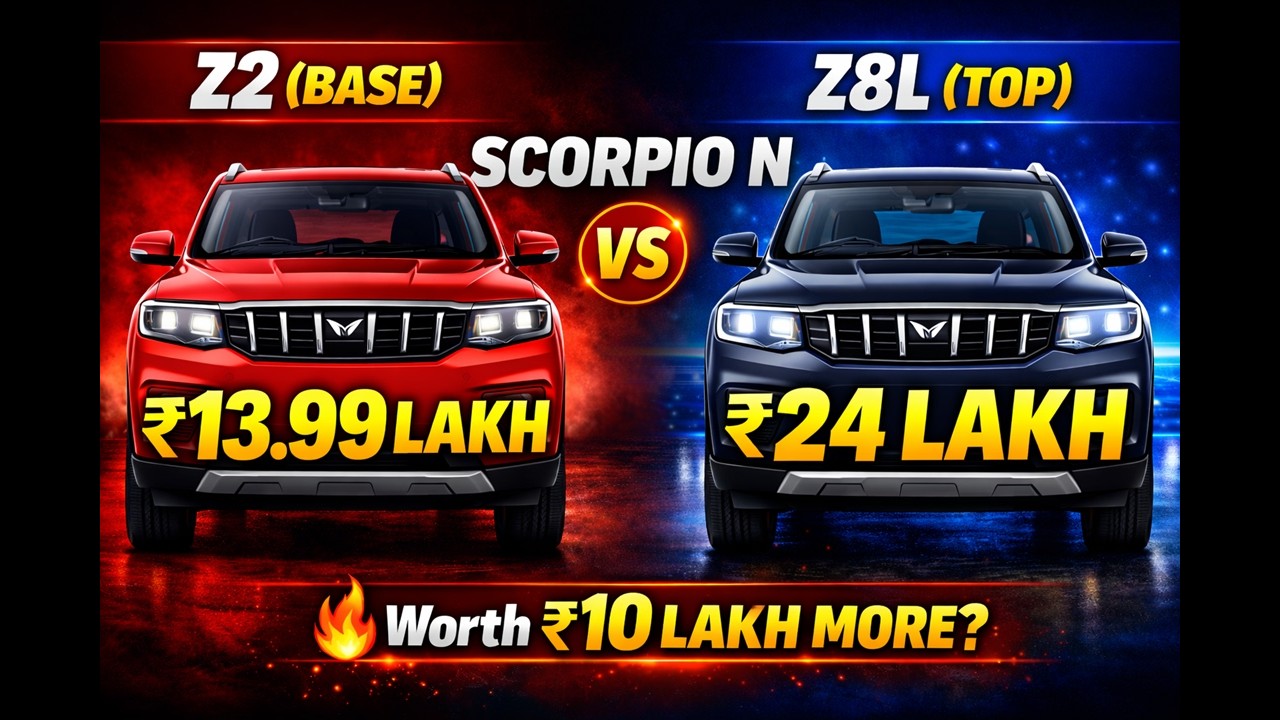 Scorpio N Base vs Top Model | Z2 vs Z8L Full Comparison