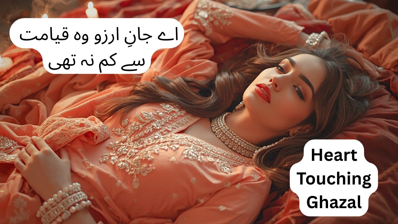 Ae Jaan-e-Aarzoo | A Soul-Stirring Ghazal - A.G. Josh | Heart-Touching Urdu Poetry