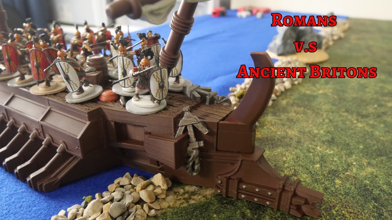 Clash of Spears Battle Report, Romans v.s Ancient Britons