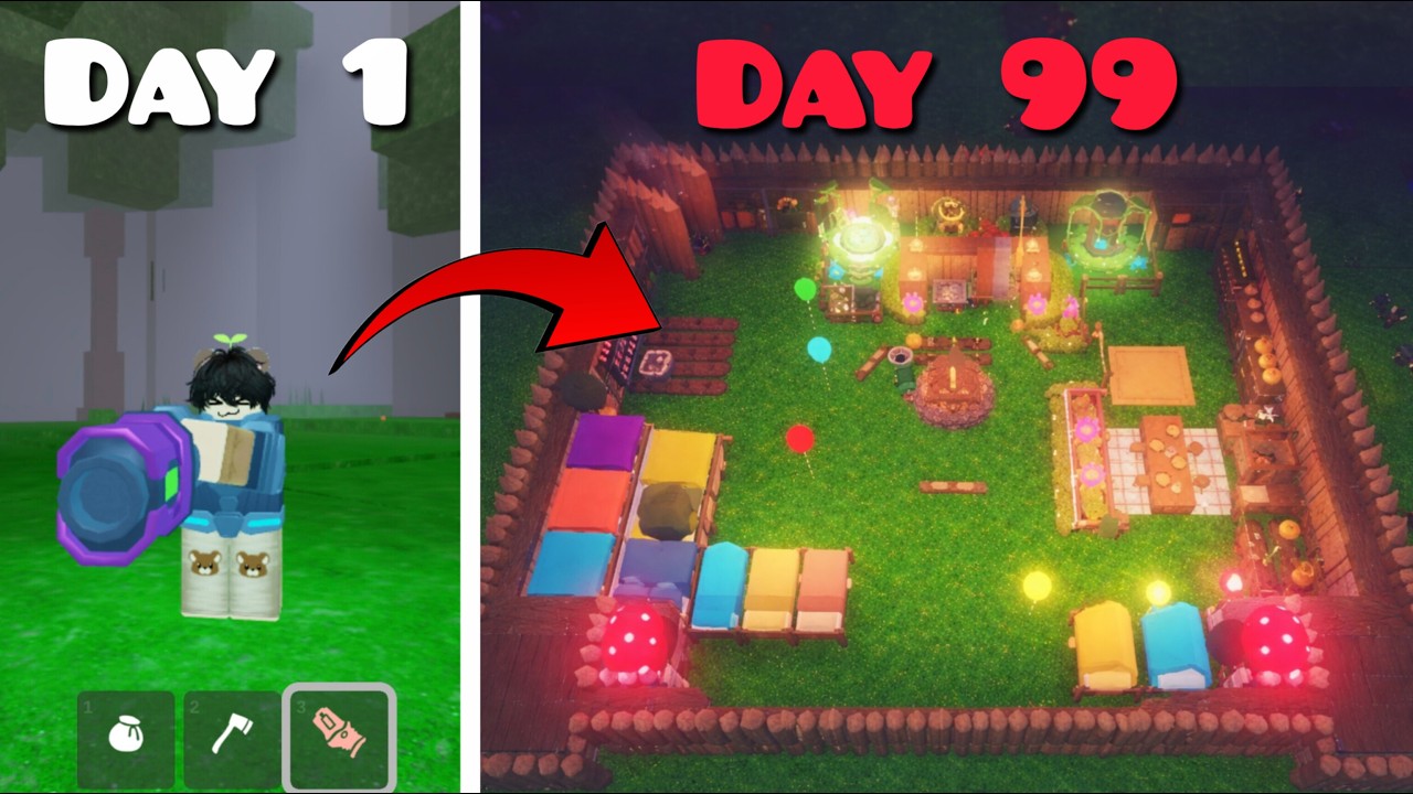 I Survived 99 Days in 99 Nights in the Forest…