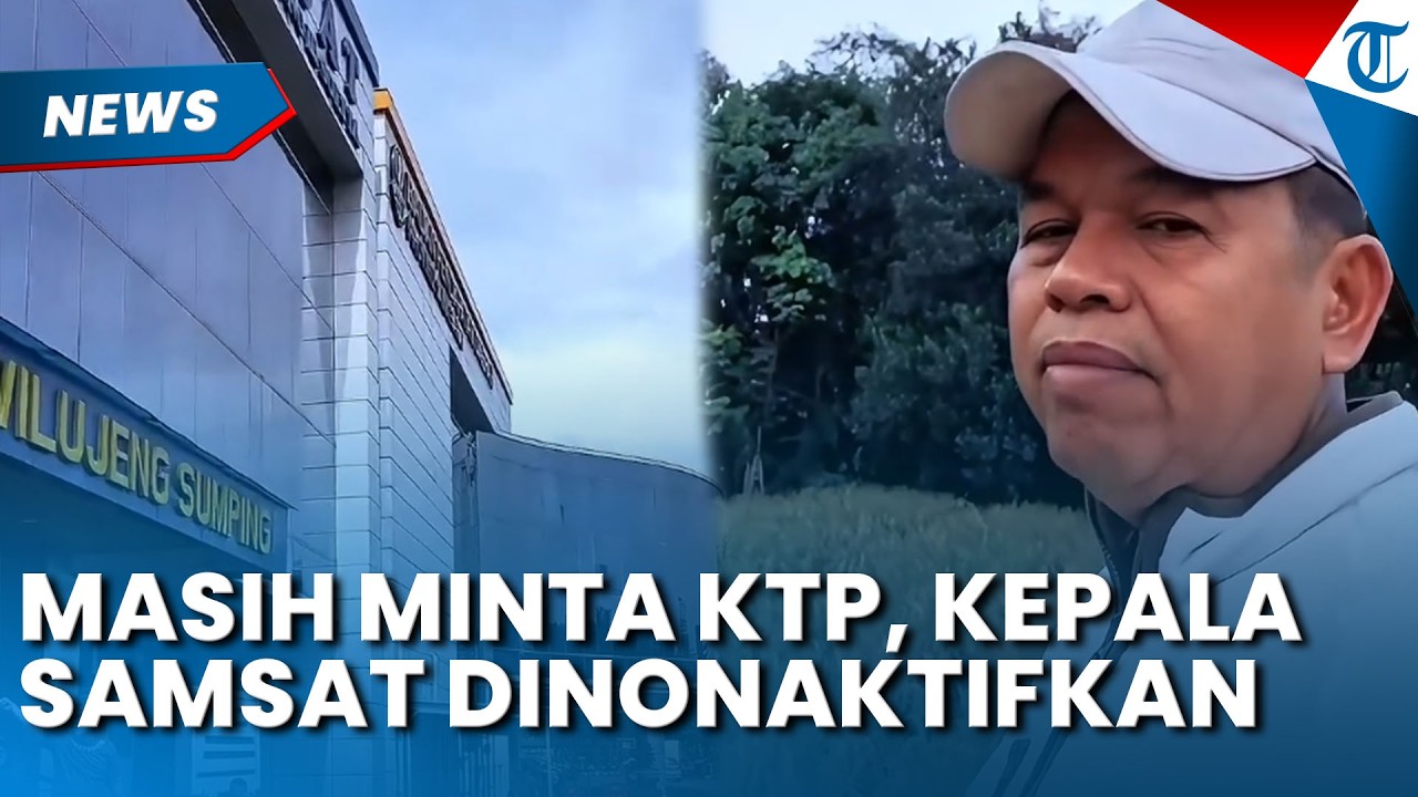 MASIH MINTA KTP Buat Bayar Pajak, Dedi Mulyadi Nonaktifkan Kepala Samsat Soekarno Hatta Bandung