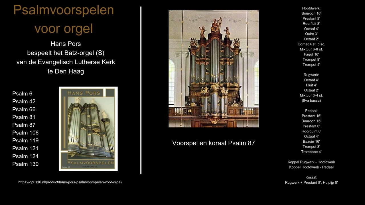Psalmvoorspelen voor orgel