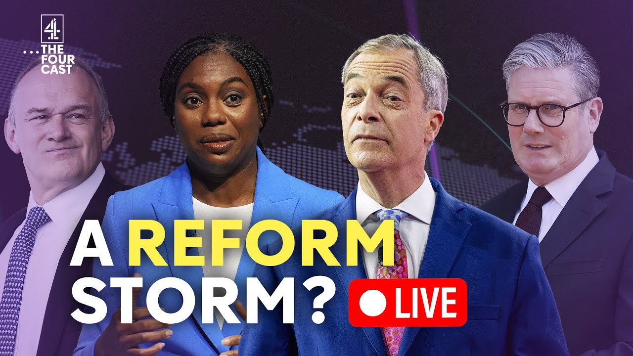Election 2025: Are Reform toppling the Tories? | Watch The Fourcast Live, 5pm