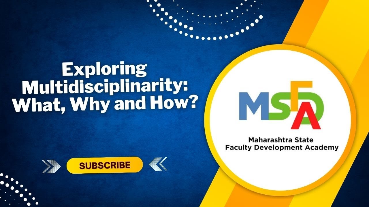 Exploring Multidisciplinarity: What, Why and How? | MSFDA