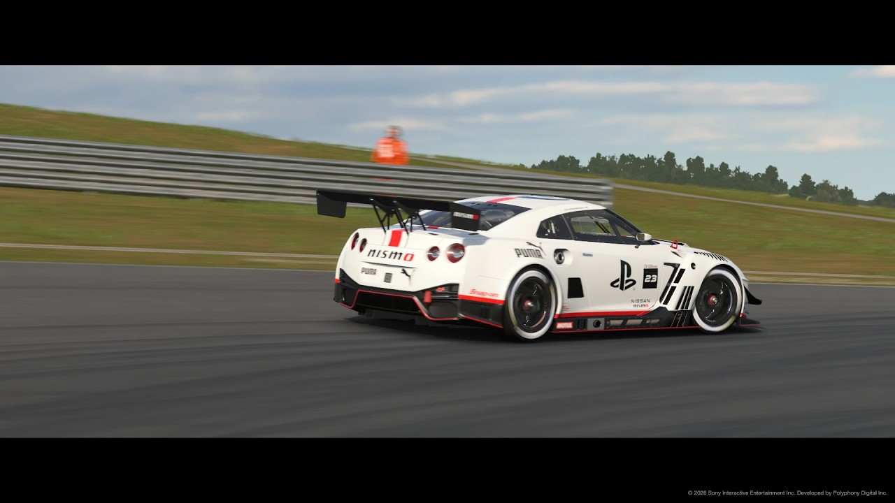 TESTE E V.R DO GT7: NISSAN GT-R NISMO GT3 V6 3.8 24V BITURBO 2018