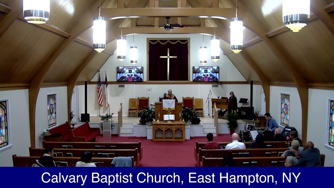 Calvary Baptist Church Sunday Morning Worship Service w/ Pastor Trevon Fergerson