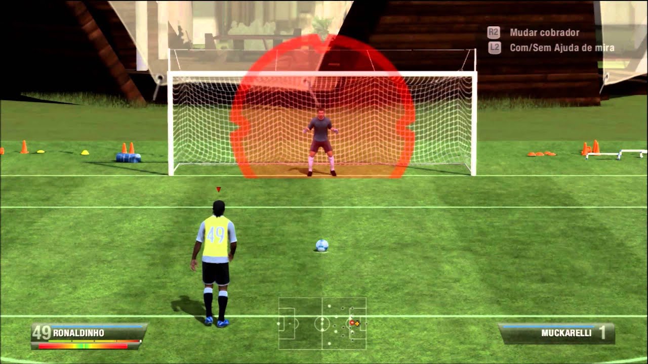 Fifa 13 Brasil - Como fazer gols de Penalti - O penalti 