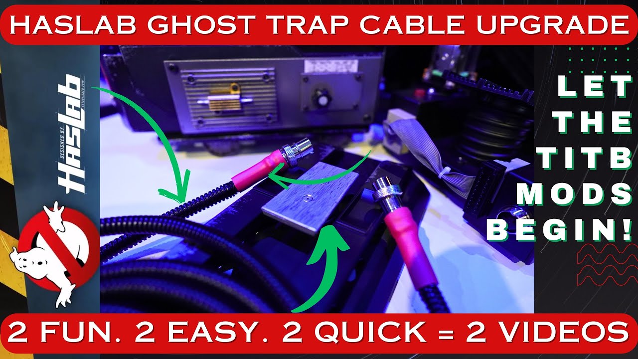 TWO IN THE BOX UPGRADES! GHOST TRAP PEDAL CABLE AND 