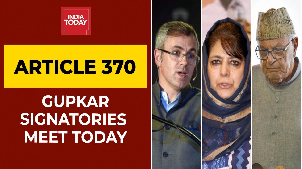 Key Meeting Of Gupkar Signatories Today, 6 Political Parties Of Kashmir To Attend| Article 370