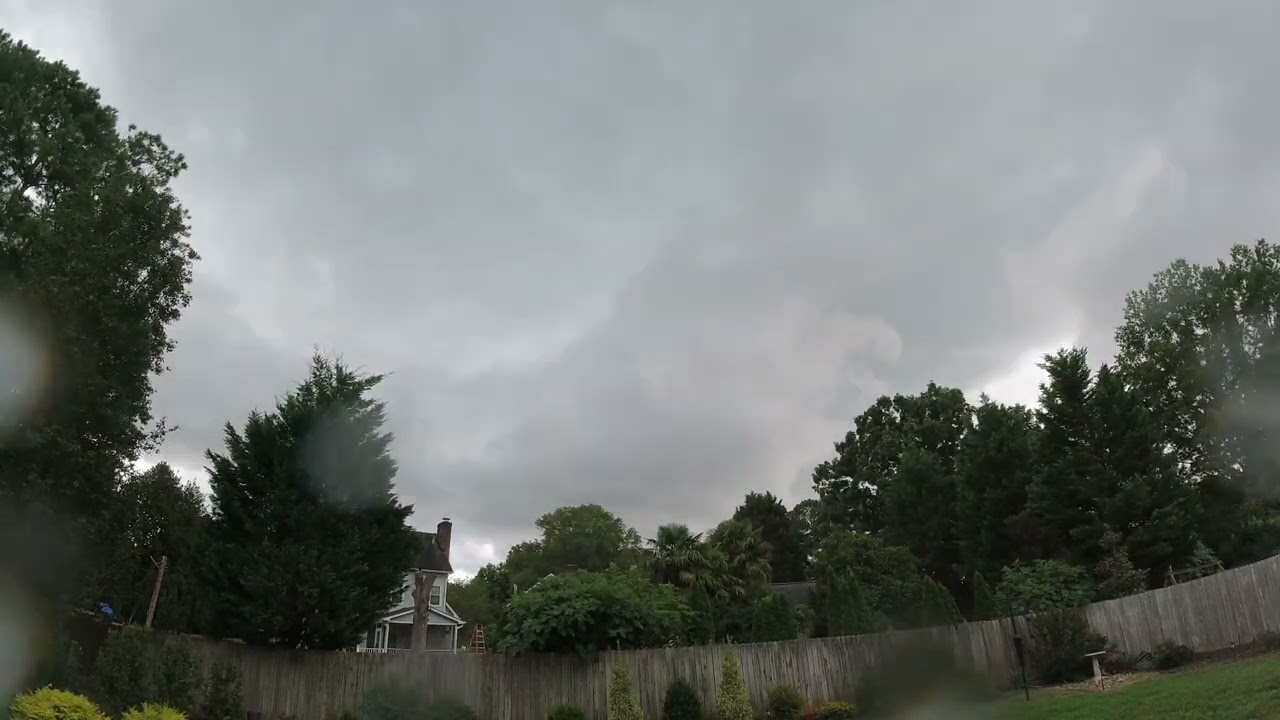 210240718 Cary NC Thunderstorm Timelapse