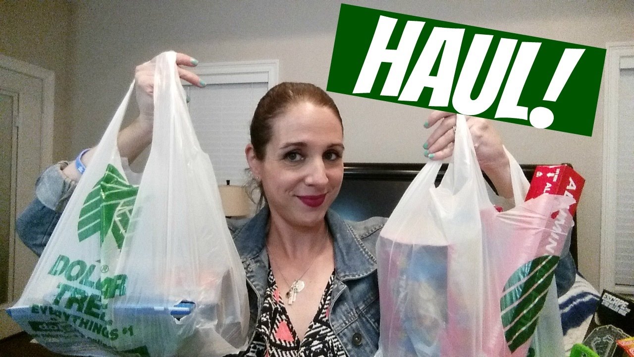 DOLLAR TREE HAUL!! 5-18-17 NEW FINDS & TONS OF FOOD!