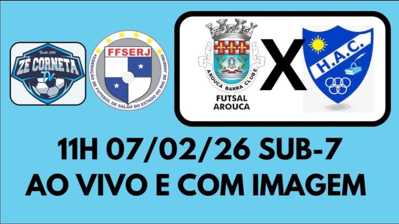 AROUCA X HELIÓPOLIS | SUB-7 COPA VERÃO FEDERAÇÃO | 07-02-26