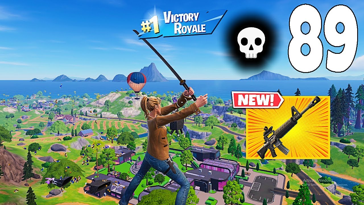 89 Elimination Solo Vs Squads 