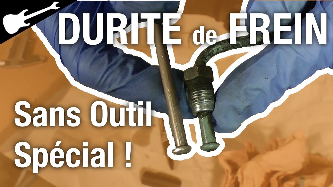 ✅ Canalisation Hydraulique de Frein SANS OUTIL SPÉCIAL !