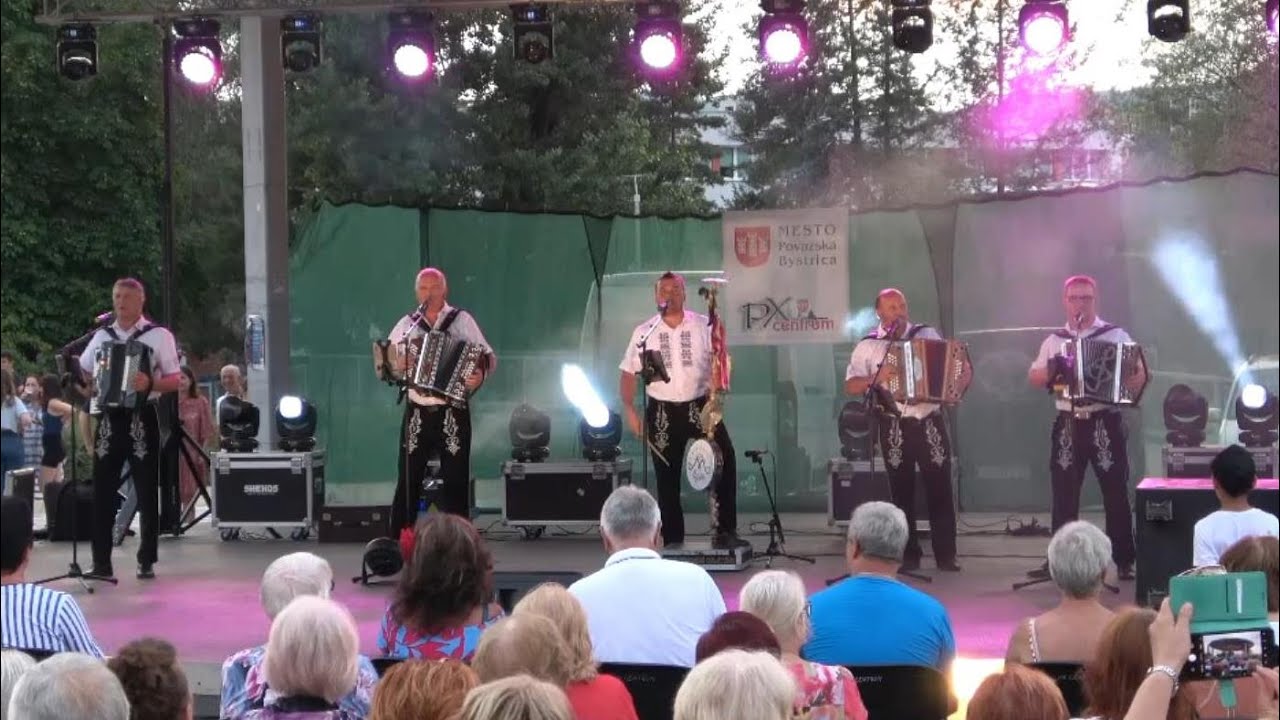 Moštenskí Pajtáši - Koncert pod holým nebom, Považská Bystrica 2024