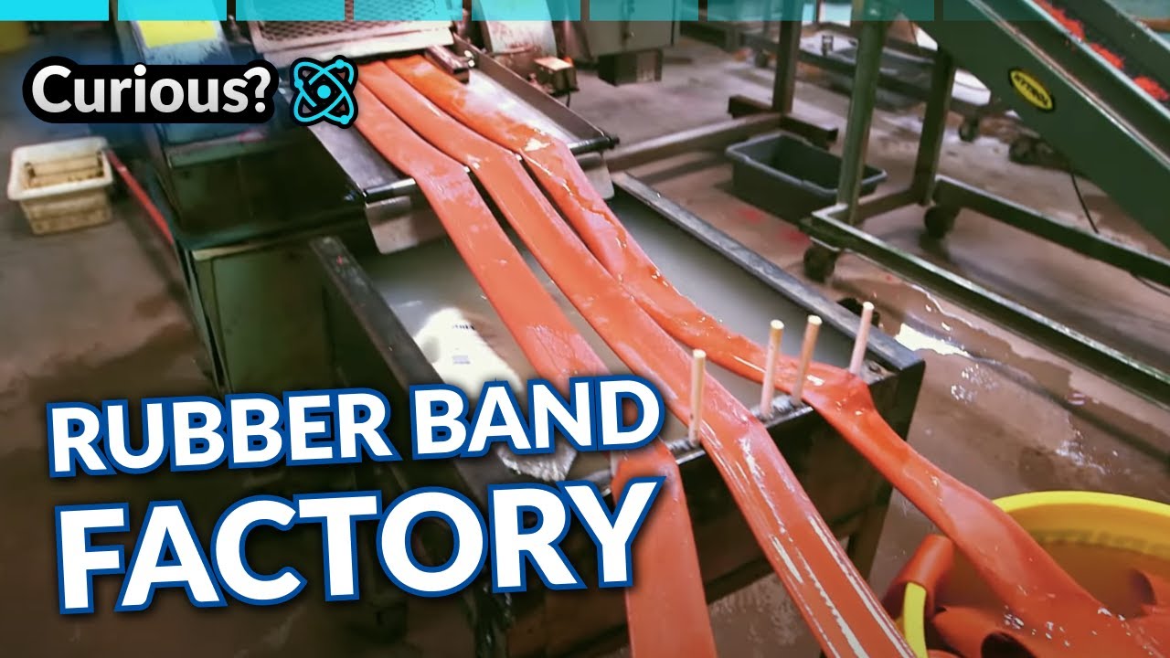How Rubber Bands Are Made! | Curious?: Science and Engineering