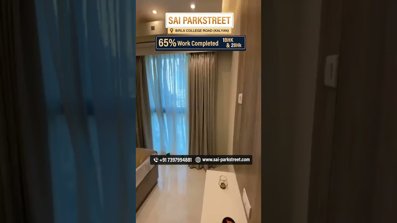 Discover Spacious 2 & 3 BHK Flats at Sai Parkstreet Kalyan Khadakpada