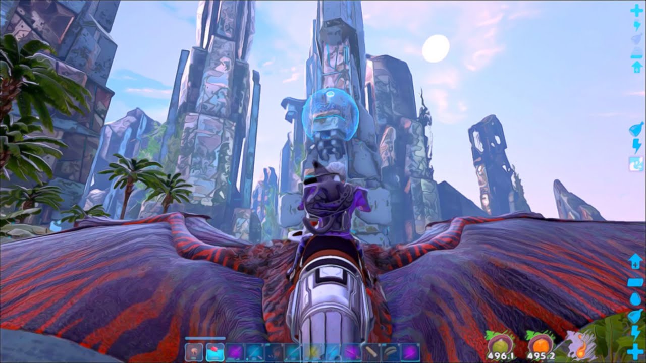 ARK RAIDANDO: DINO DE COMBATE, ELEMENTOS, EQUIPAMENTOS TEK, BASE IDEAL