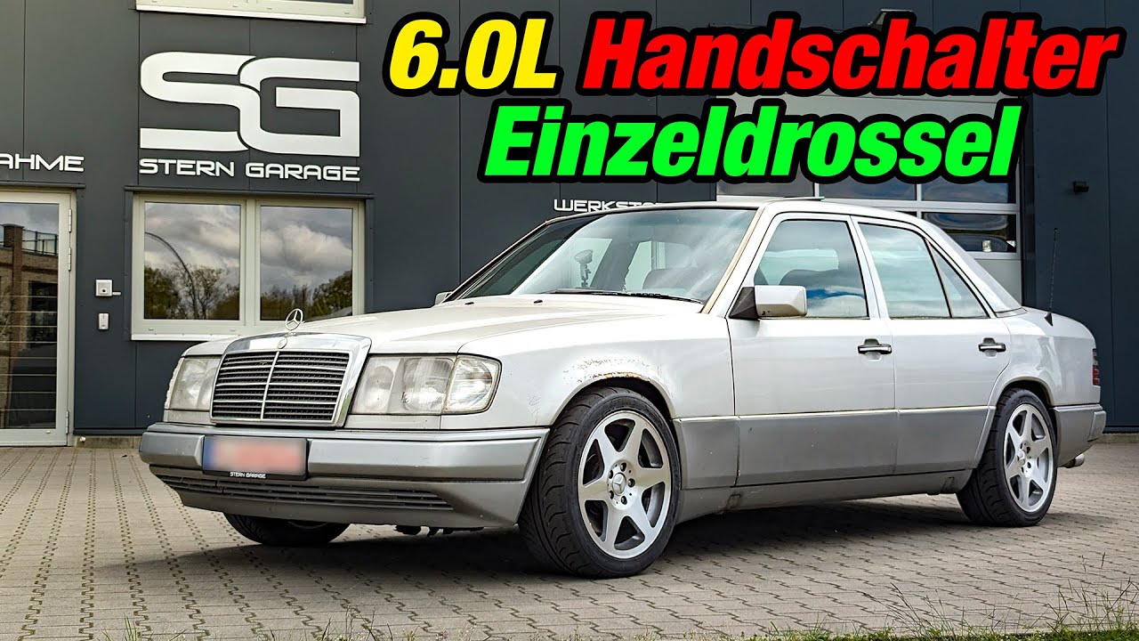 DER Wolf im Schafspelz | Mercedes W124 6.0L Handschalter mit Einzeldrossel