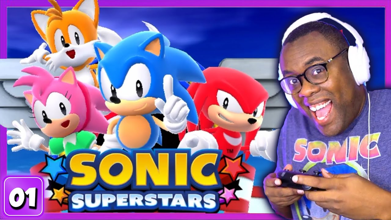 INTO THE SONIC-VERSE | Sonic Superstars | Part 1 | Black Nerd Games