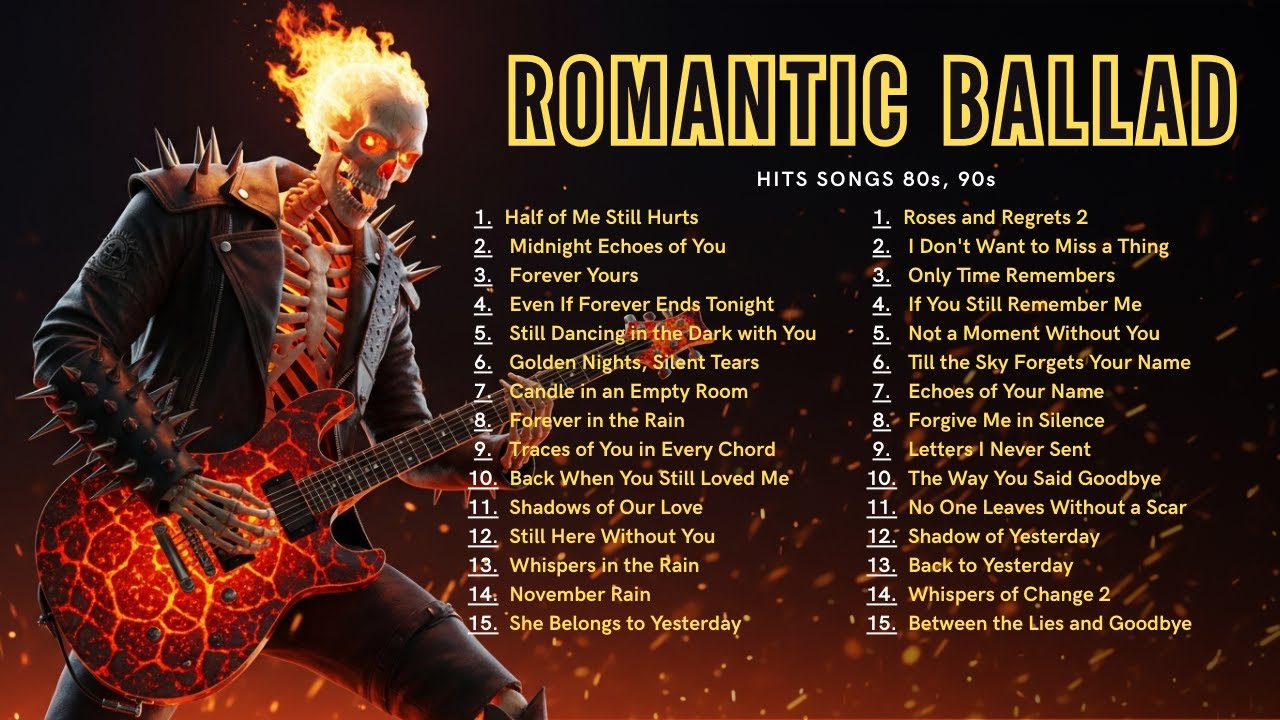 Slow Rock Ballads of True Romance | Timeless Love Songs from the Golden Years