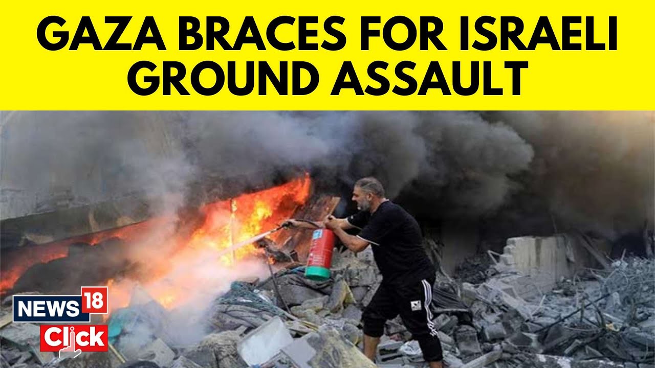 Israel Hamas Conflict Update | Gaza Gets Ready For Israel's Ground raids | Op Iron Sword | N18V
