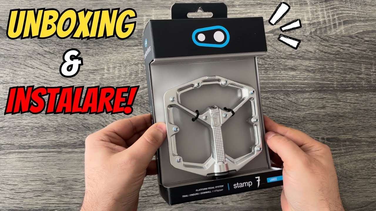 Crankbrothers Stamp 7 | Unboxing 🪤 & Instalare 🔧