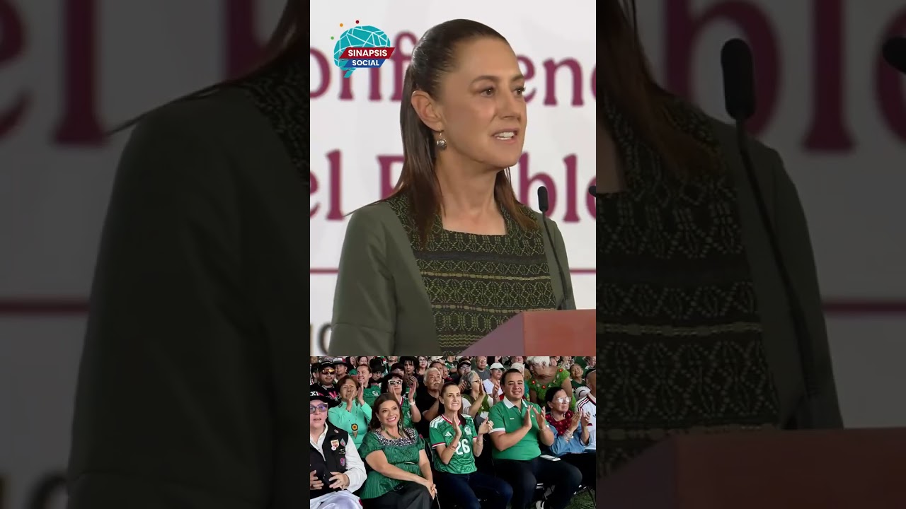 Sheinbaum explica su inasistencia en el partido inaugural del Mundial.