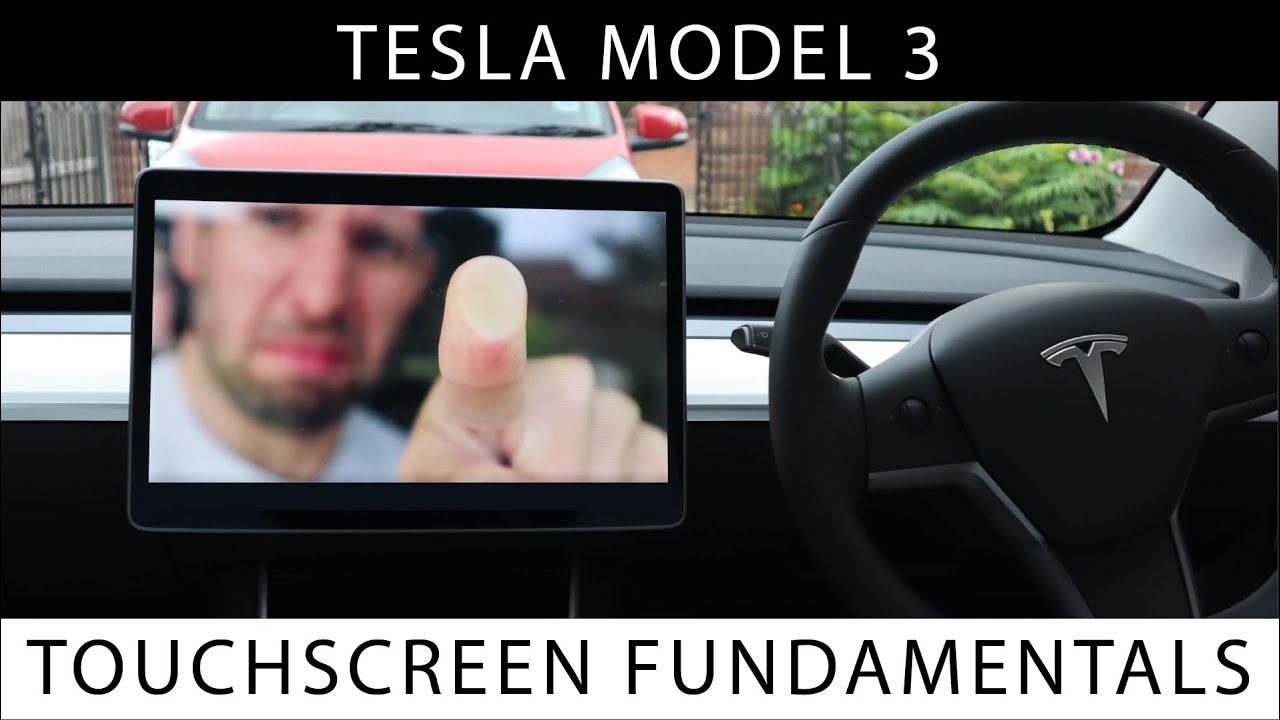 Tesla Model 3 - UK Touchscreen Fundamentals and Tutorial