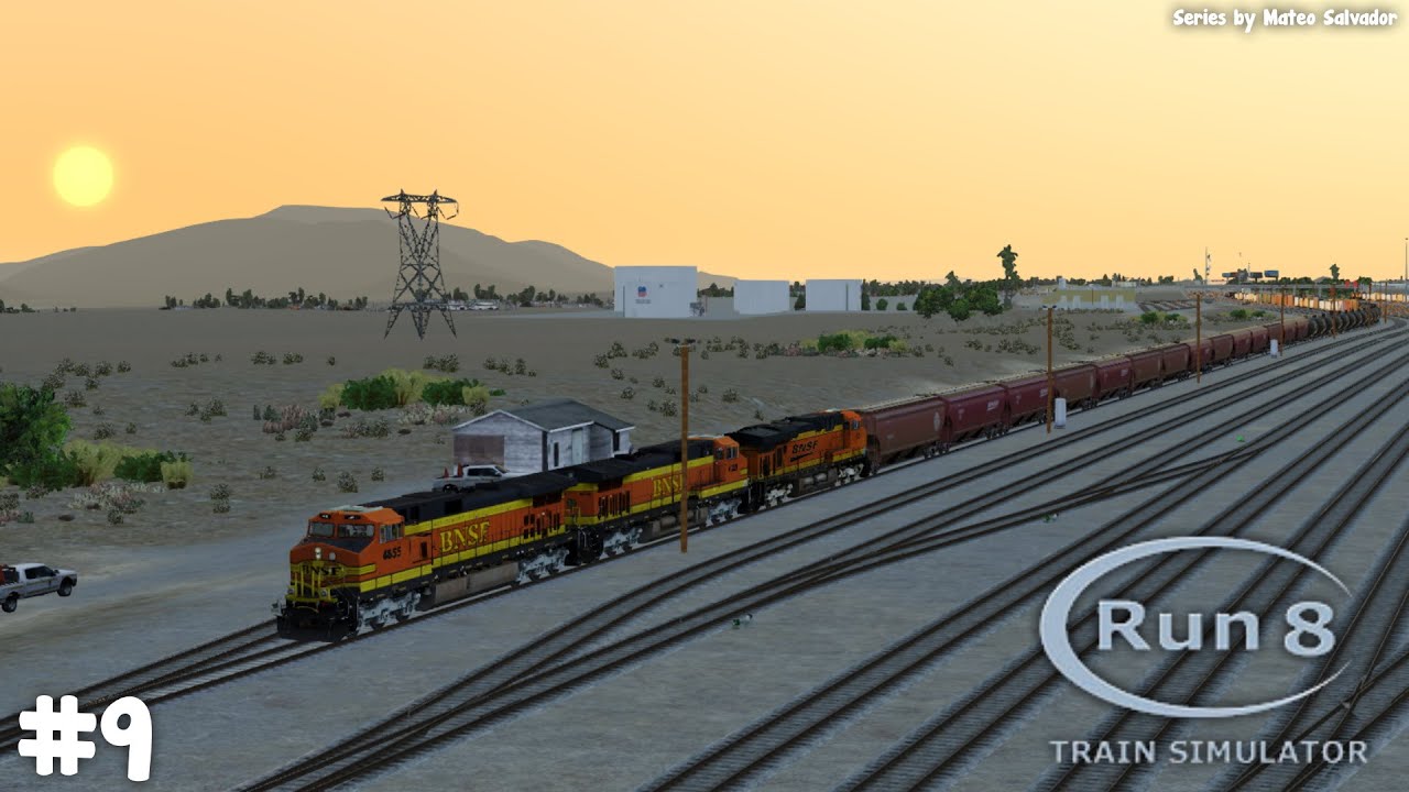 Run8 Train Simulator V3 #9  Building Supply Trains and Customizing Industries!