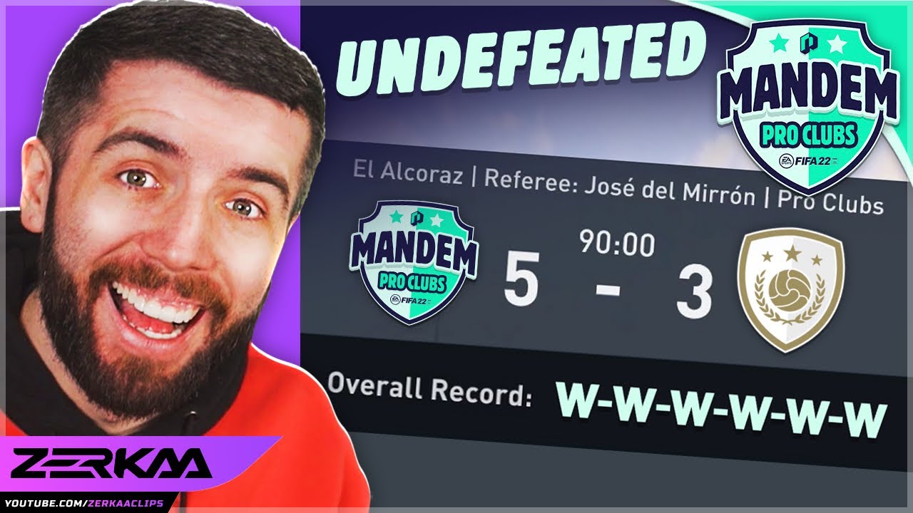 UNDEFEATED IN NOPIXEL PRO CLUBS!? (FIFA 22 PRO CLUBS)