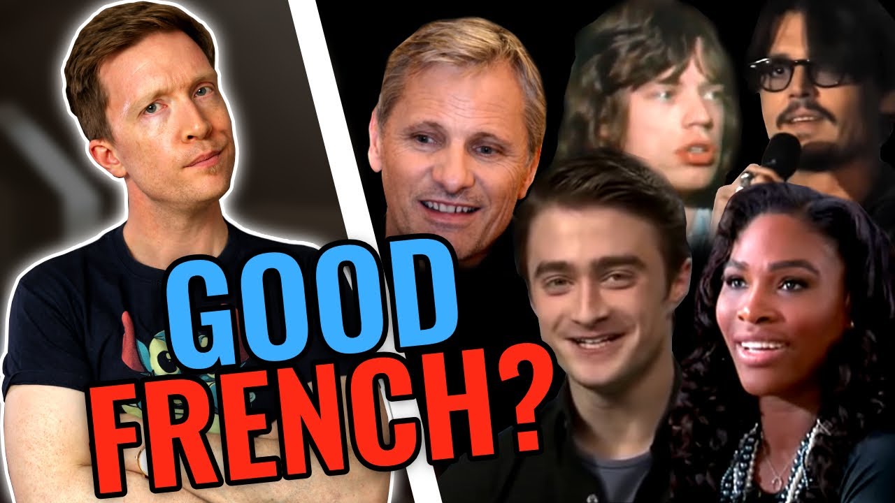 Polyglot Reacts: 10 Celebs Speaking French