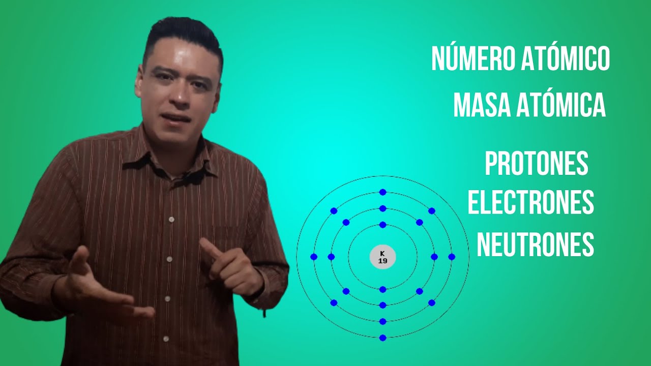 NUMERO ATOMICO, MASA ATOMICA, PROTONES ELECTRONES Y NEUTRONES DE UN ELEMENTO