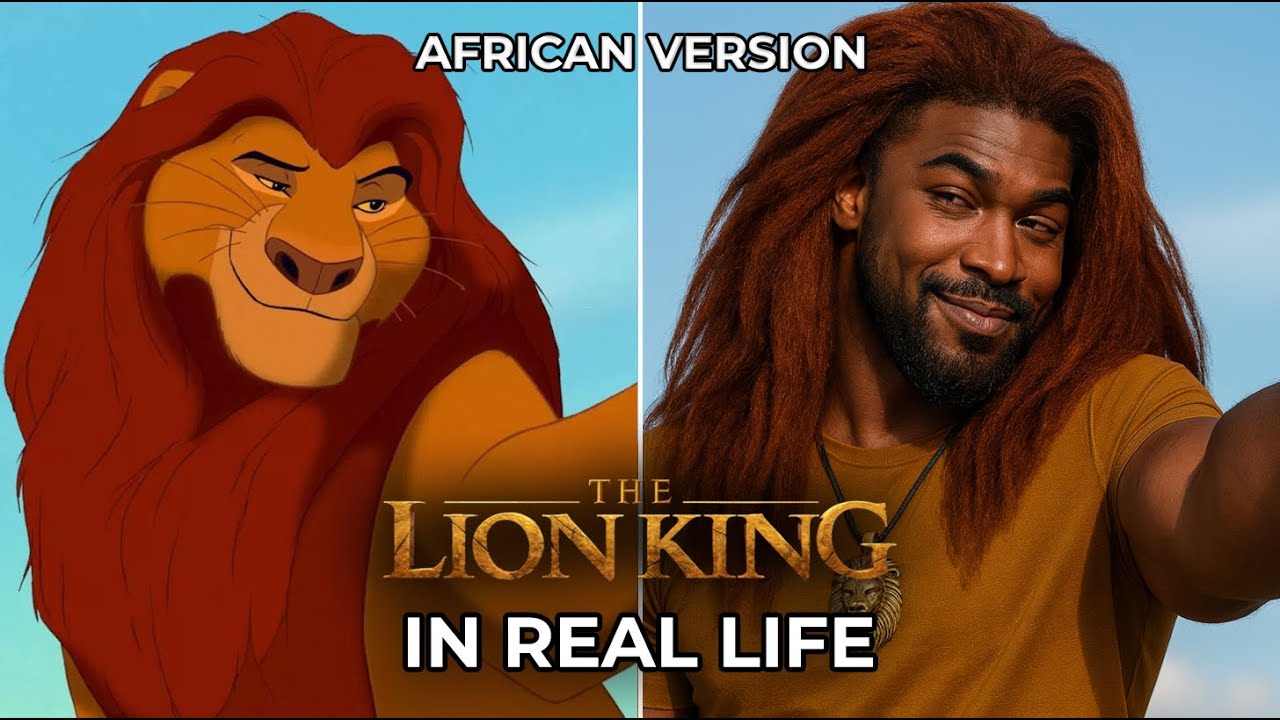 The Lion King Characters in REAL LIFE | AI Art Transformation