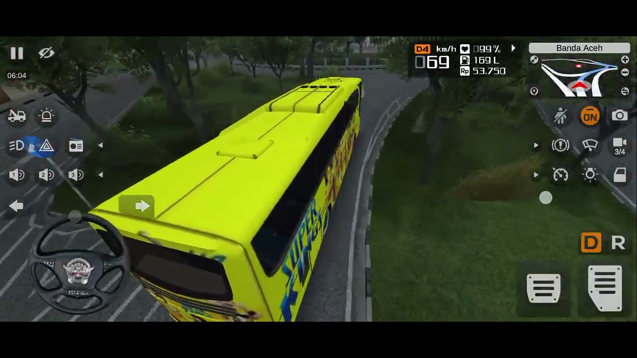 Indonesia Bus simulator 😱🚍 || New Indonesia Bus simulator Part -  18 Android Gameplay 
